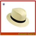 HX207/summer panama hat straw hat/ fashion panama hat with ribbon